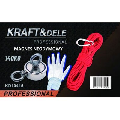 Magnetický držiak neodýmový magnet 140 kg KD10415