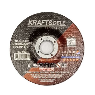 Rezný kotúč 115 x 6,0 x 22,23 mm KD1992